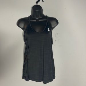 Reebok black racer back tank. Size XS